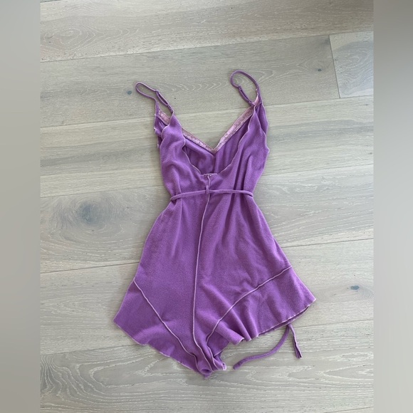 NWT Out From Under Devon Lace-Trim Tied Romper SZ MEDIUM m - Picture 8 of 8